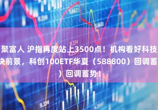 聚富人 沪指再度站上3500点！机构看好科技板块前景，科创100ETF华夏（588800）回调蓄势！